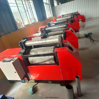鐵板兩軸滾圓機(jī)源頭工廠一次成型無直邊過濾器卷圓加工多少錢一臺