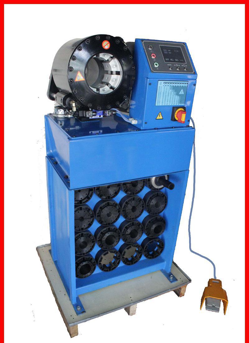 數顯壓管機_數顯面板油管壓管機_液晶顯示器控制液壓油管扣壓機圖片_高清圖_細節(jié)圖-深圳市臺鴻機械設備 -